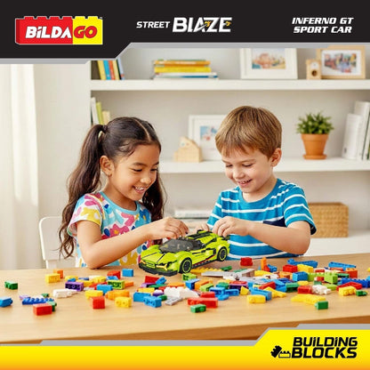 Bildago Street Blaze - Nitro X Hyper Car(SP13433) (286 PCS)