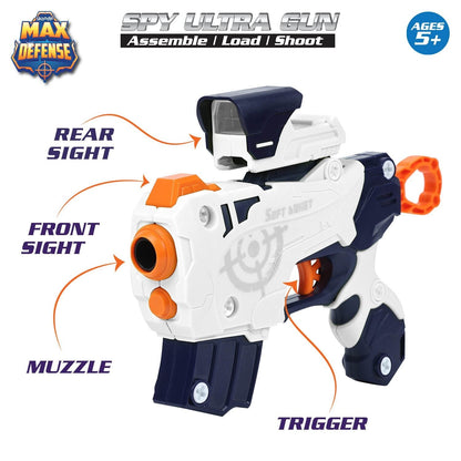 Skoodle Max Defense Spy Ultra Gun - (White)
