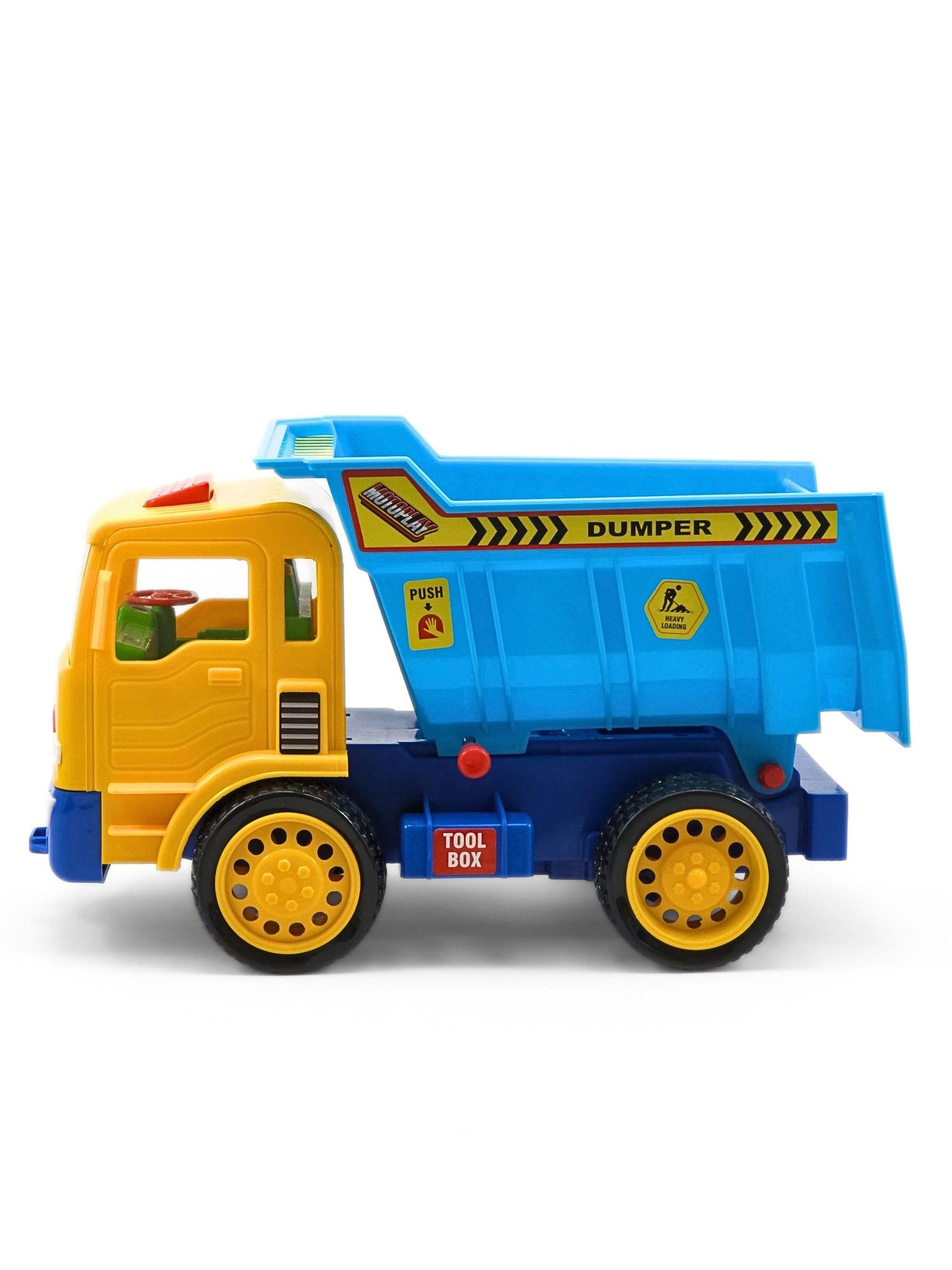 Motoplay Dumper - BIS Certified & Heavy Duty Truck Toy | UATOYS