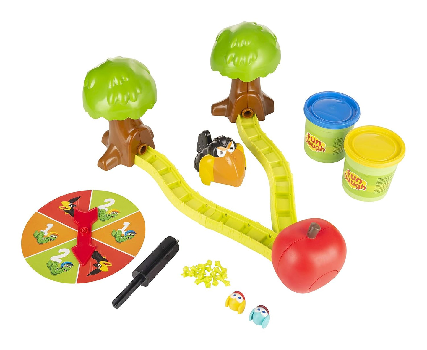 Funskool Fundough Racing Worms Play Dough Set for Kids | Extrude & Race Activity | Multicolour | Age 6+ Years