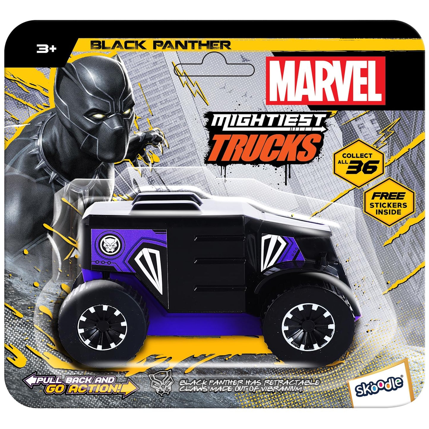 Marvel Mightiest Truck - Black Panther (Bp)