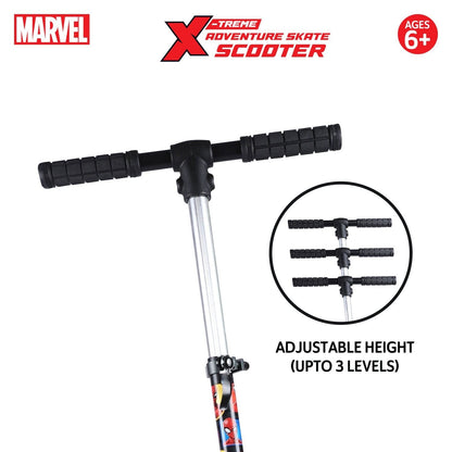 Marvel Spiderman Thwip X-Treme Skate Scooter - Red
