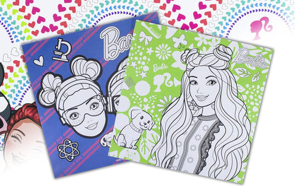 Mattel Barbie Secret Garden Coloring Book - 80 Pages