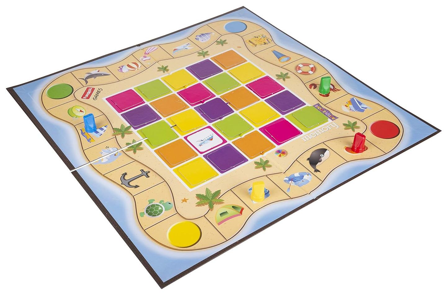 Funskool Match & Move Memory Strategy Board Game | Educational Family Card Game | 1–4 Players | Age 5+ Years