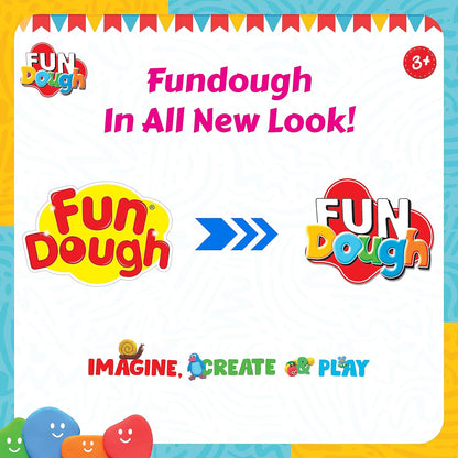 Funskool Fundough Kitchen Set for Kids | Cutting & Moulding Play Dough Set | Multicolour | Age 3+ Years