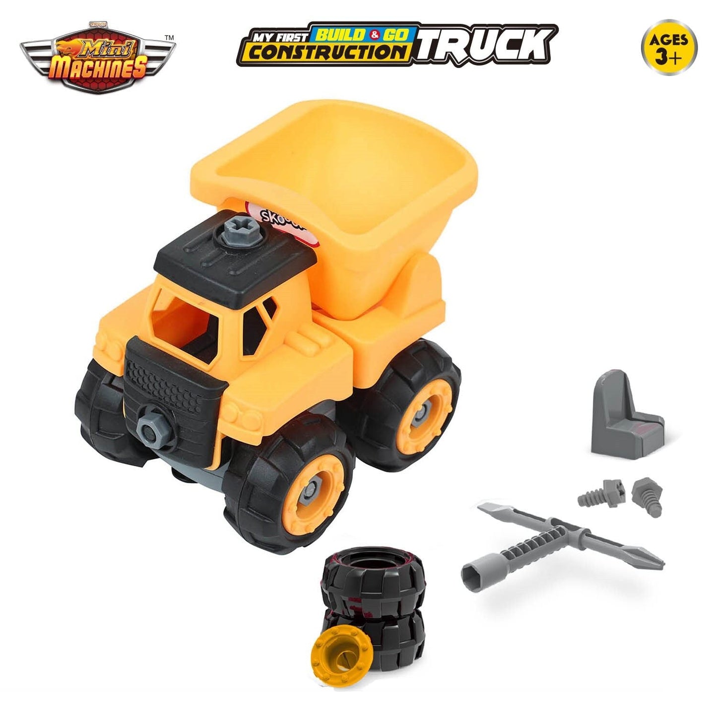 Skoodle Build & Go Dump Truck