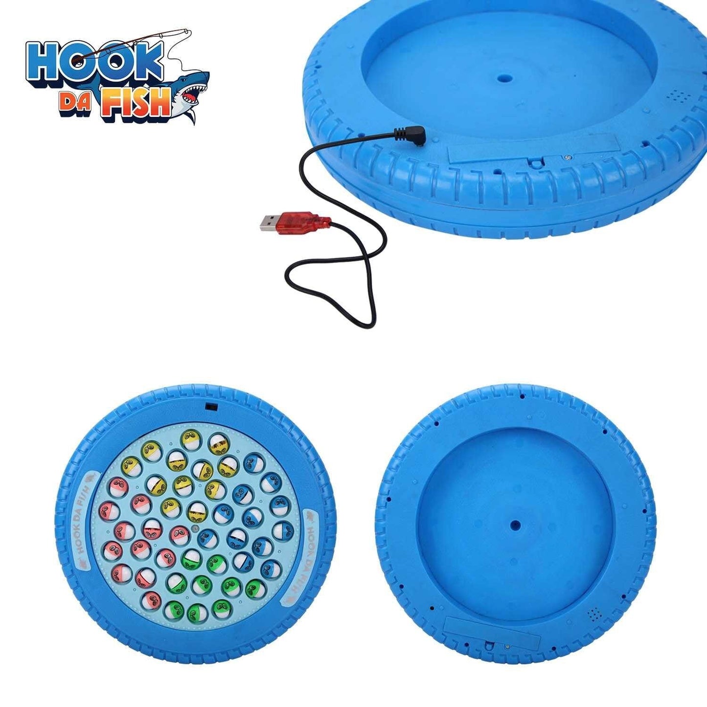 Skoodle Quest Hook Da Fish Rechargeable Game - Blue