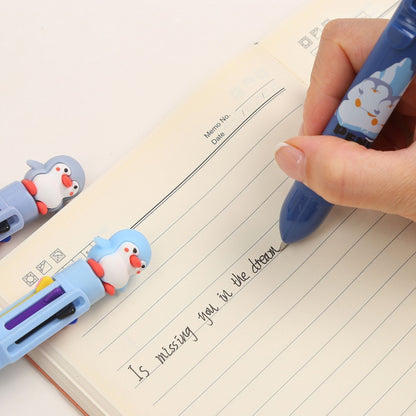 Tykle Penguin 8 Colour Pen (0.5mm) - Waddle with Colour!