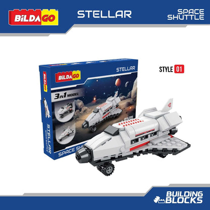 Bildago Stellar - Space Shuttle (SP13426) - 3-in-1 Model (142 PCS)