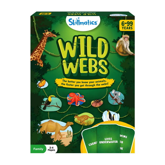 Wild Webs | Animal Learning Board Game (ages 6+)