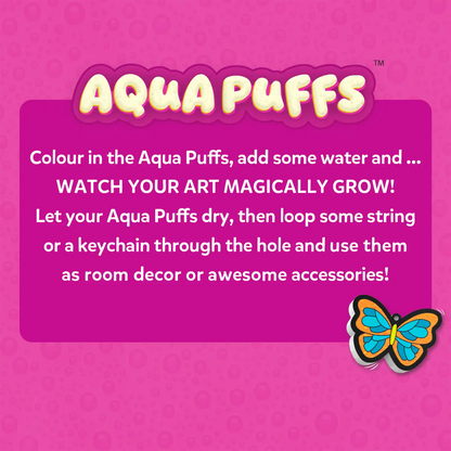 Aqua Puffs: Girl Power | 3D Art Kit | Gifts for Girls Ages 4-10