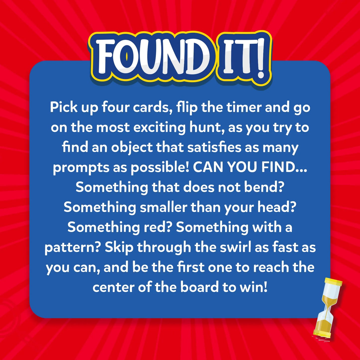 Found It! Board Game | Smart Scavenger Hunt (ages 6+)