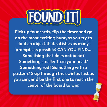 Found It! Board Game | Smart Scavenger Hunt (ages 6+)