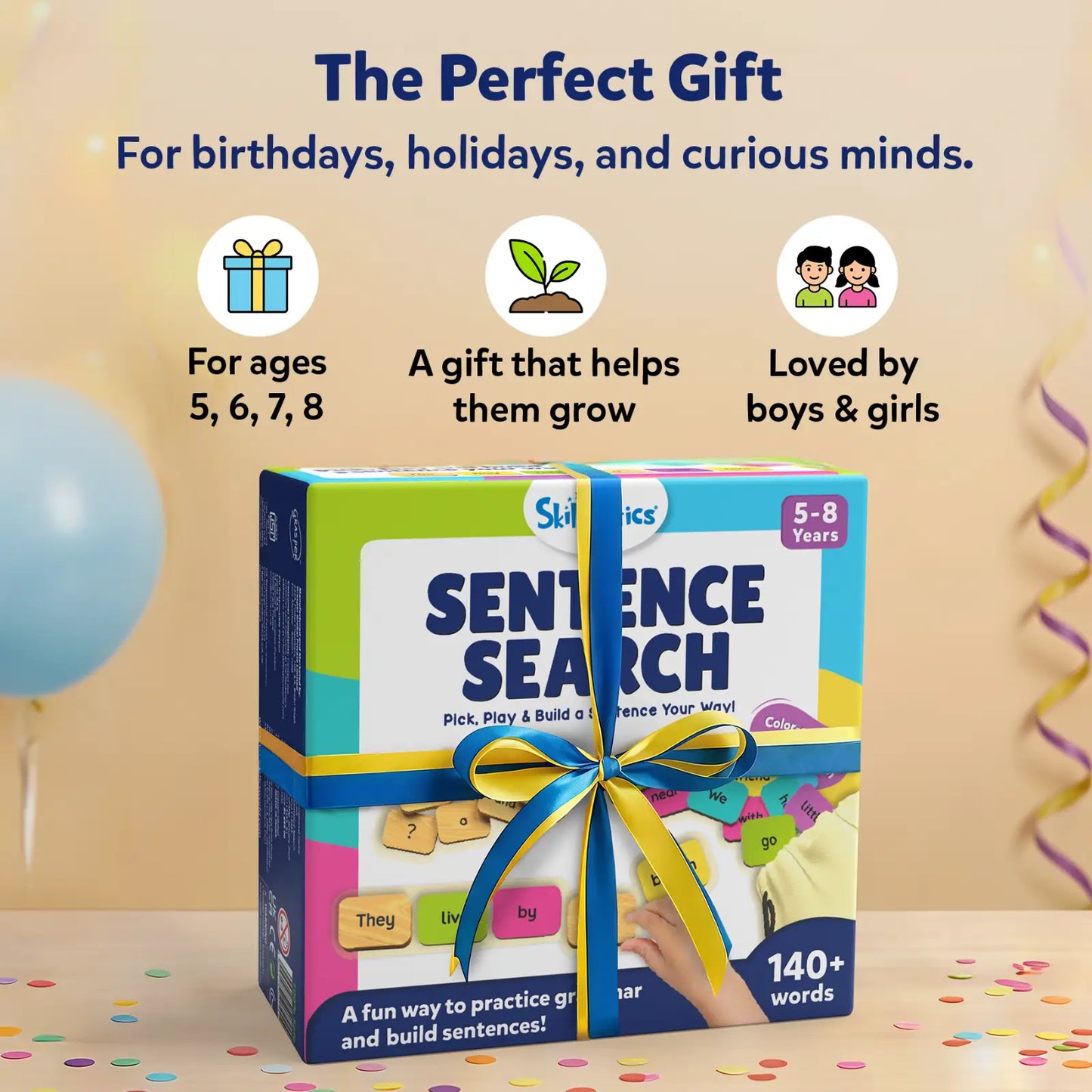 Sentence Search | Sentence Building Activity (ages 5-8)