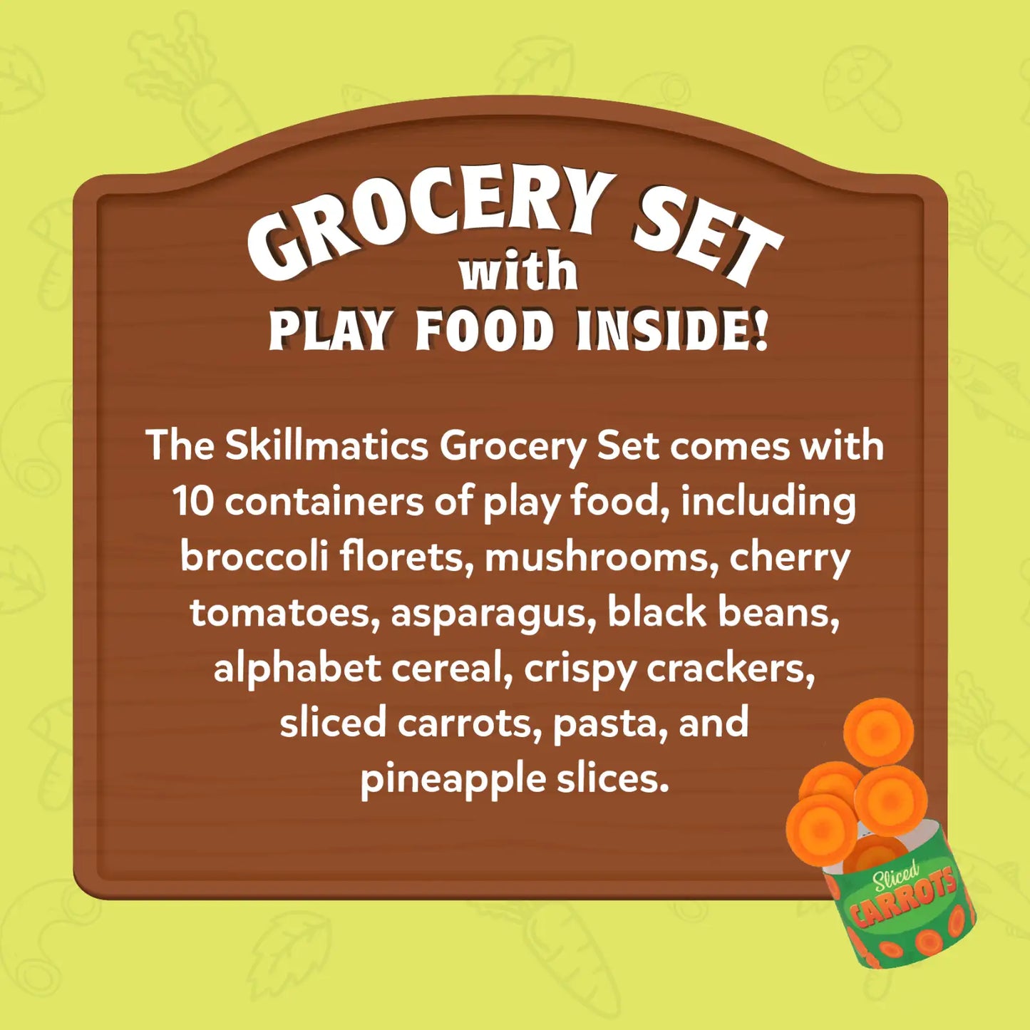 Grocery Set | Play Food for Realistic Pretend Play (ages 3-7)