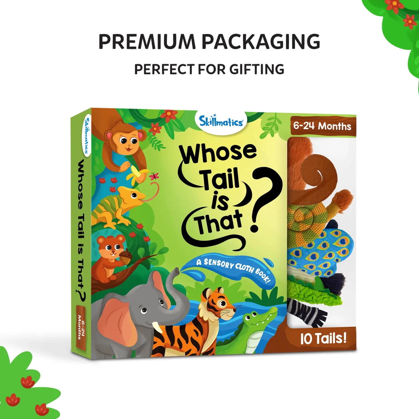 Whose Tail is That? Interactive Baby Book with Crinkle Pages (6–24 months)