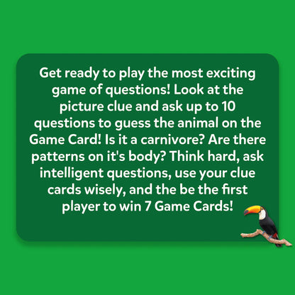 Guess in 10: Picture Clues Animal Planet | Trivia card game (ages 6+)