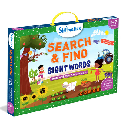 Search & Find Sight Words | Reusable Activity Mats (ages 3-6)