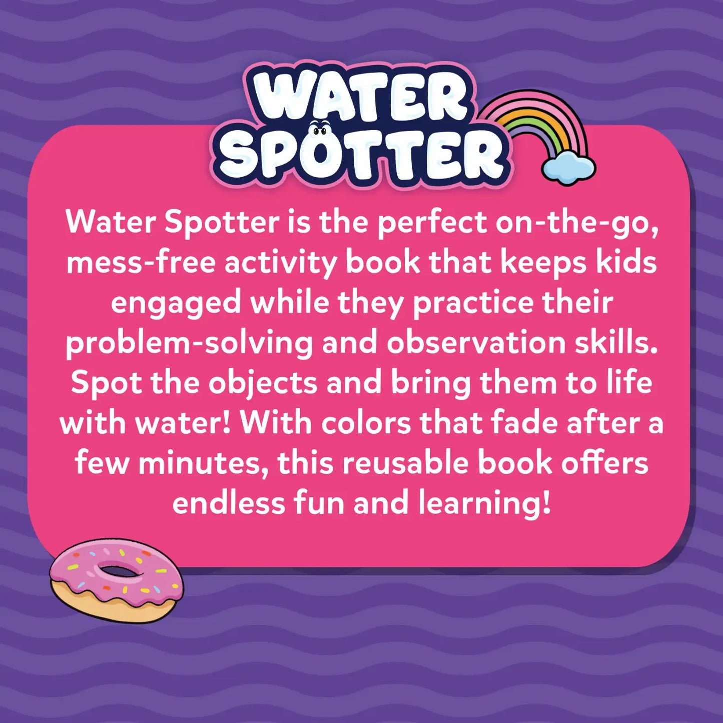 Water Spotter: Unicorns & Princesses | Reusable Search & Find Book (ages 4-8)