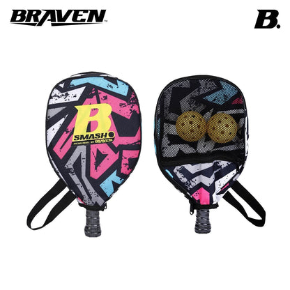 Skoodle Braven One Fibre Pickle Bat With 2 Balls