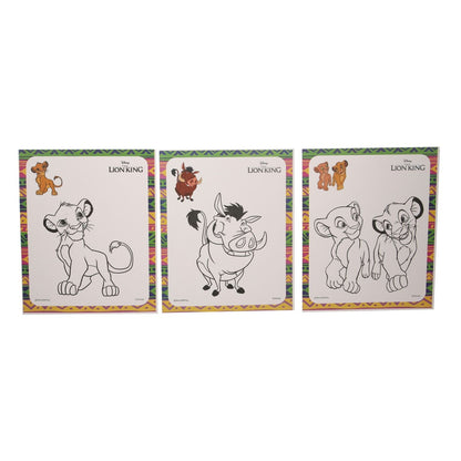 Disney Lion King Colouring Frames - Art & Craft Activity Set