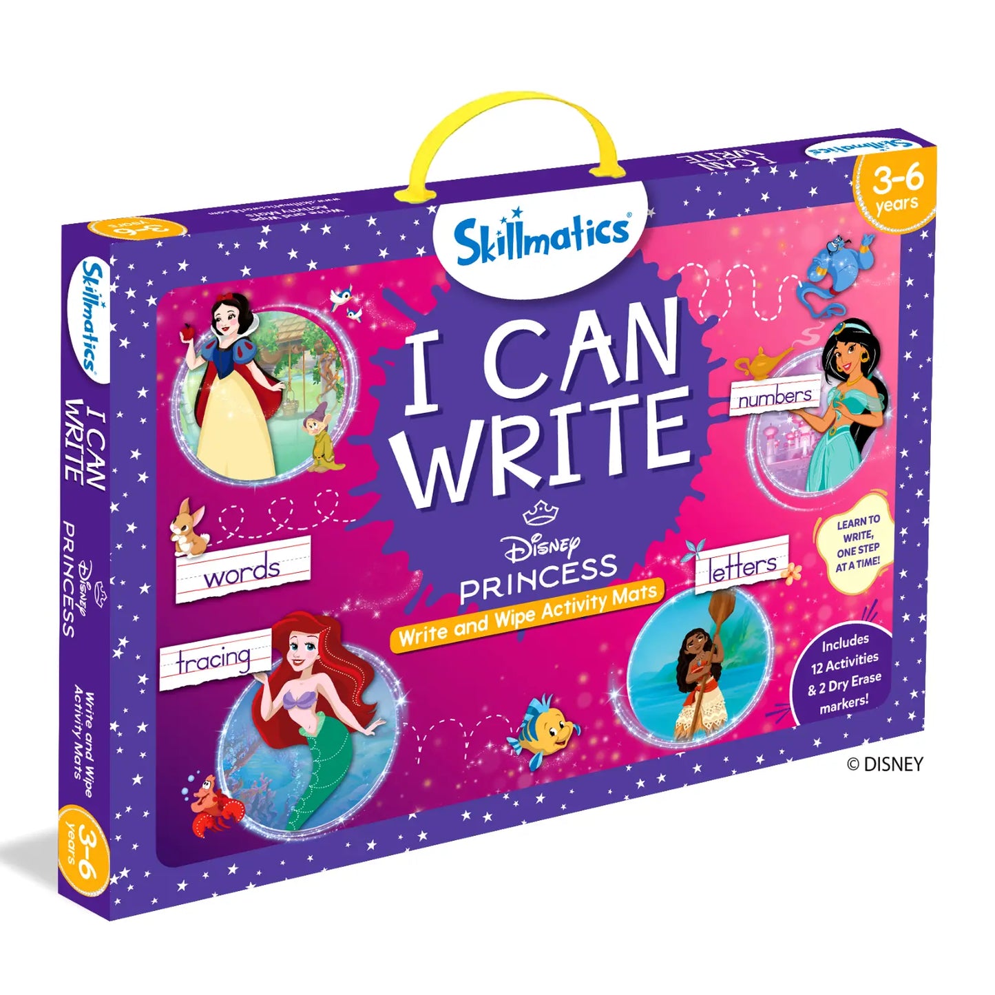 I Can Write Disney Princess | Reusable Activity Mats (ages 3-6)