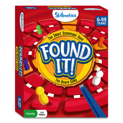 Found It! Board Game | Smart Scavenger Hunt (ages 6+)