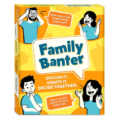 Family Banter | Fun and Hilarious Card Game (ages 6+)
