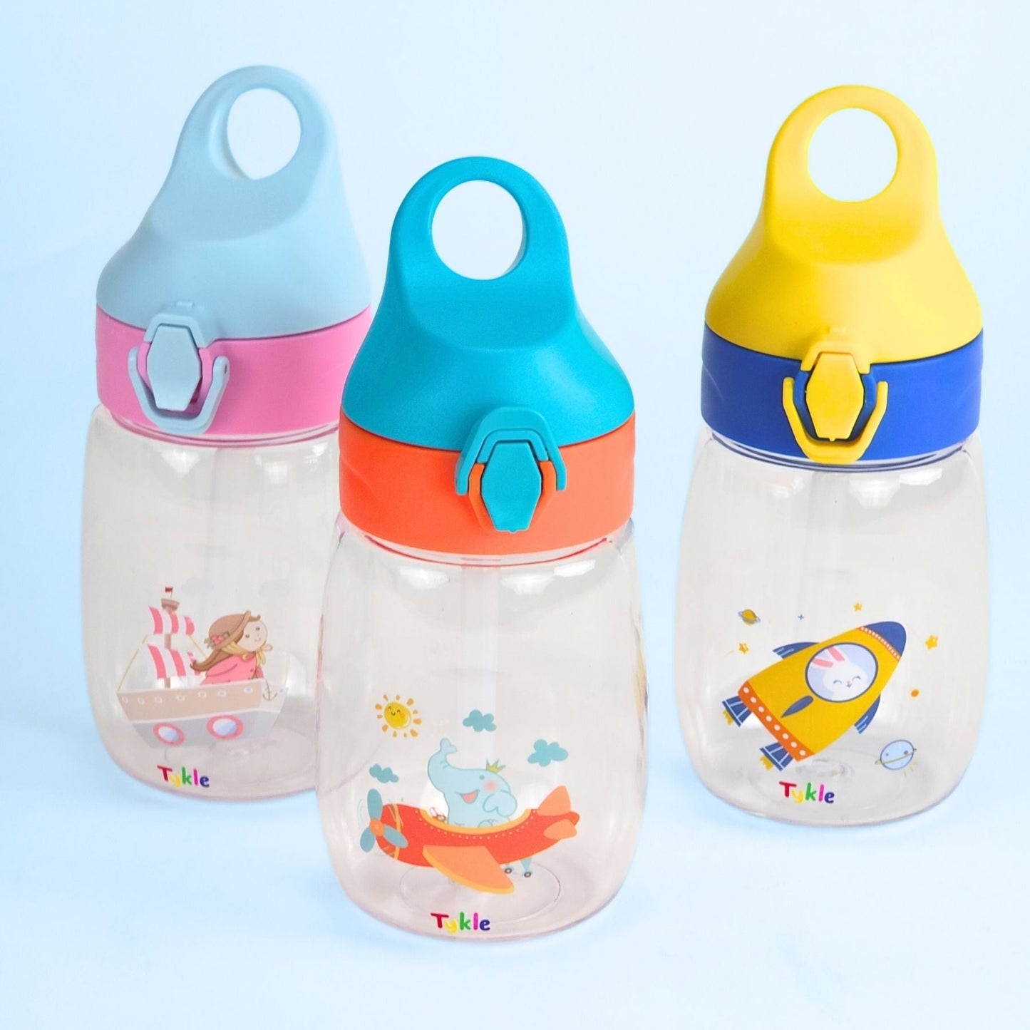 Tykle Kid-Safe Hydration Bottle with Open Lock (480 ml)