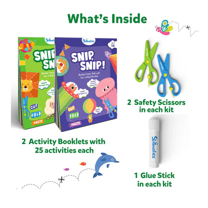 Animal Snip & Craft Bundle (Ages 3-7)