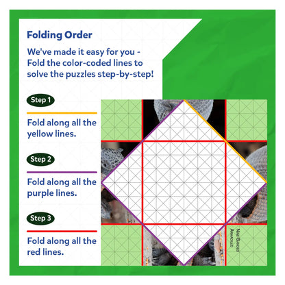 Craftopedia: Coolest Creatures | Origami Puzzle Book & Encyclopedia Scrapbook (ages 6+)