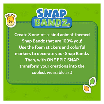 Snap Bandz: Animal Friends | DIY Art & Craft Activity (ages 4-10)