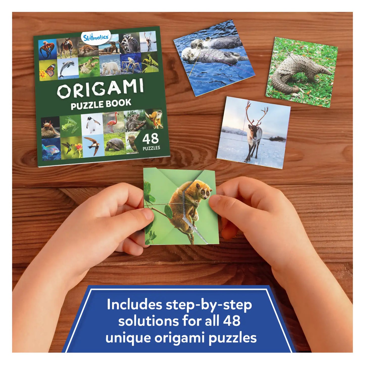 Craftopedia: Coolest Creatures | Origami Puzzle Book & Encyclopedia Scrapbook (ages 6+)