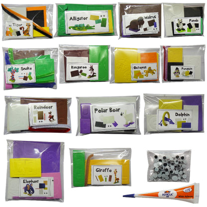 Mapology World Map Puzzle & Animals Miniature Set