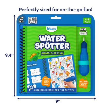Water Spotter: Animals At Play | Reusable Search & Find Book (ages 4-8)