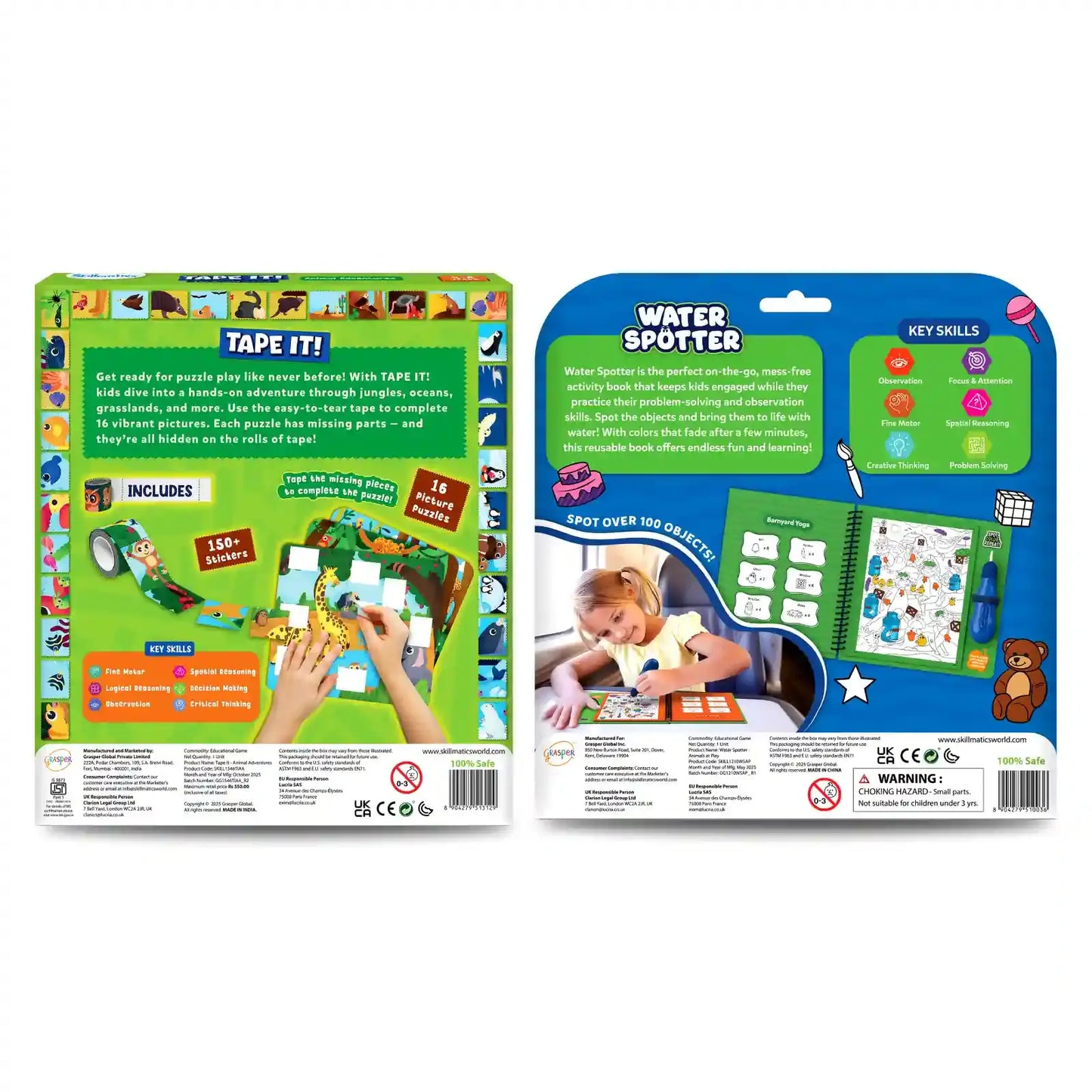 Animal Spot & Play Bundle (ages 4-8)