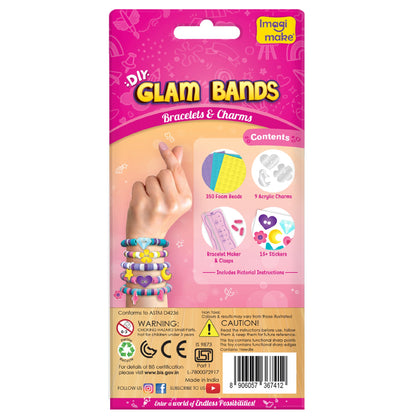 DIY Glam Bands Bracelet & Charms