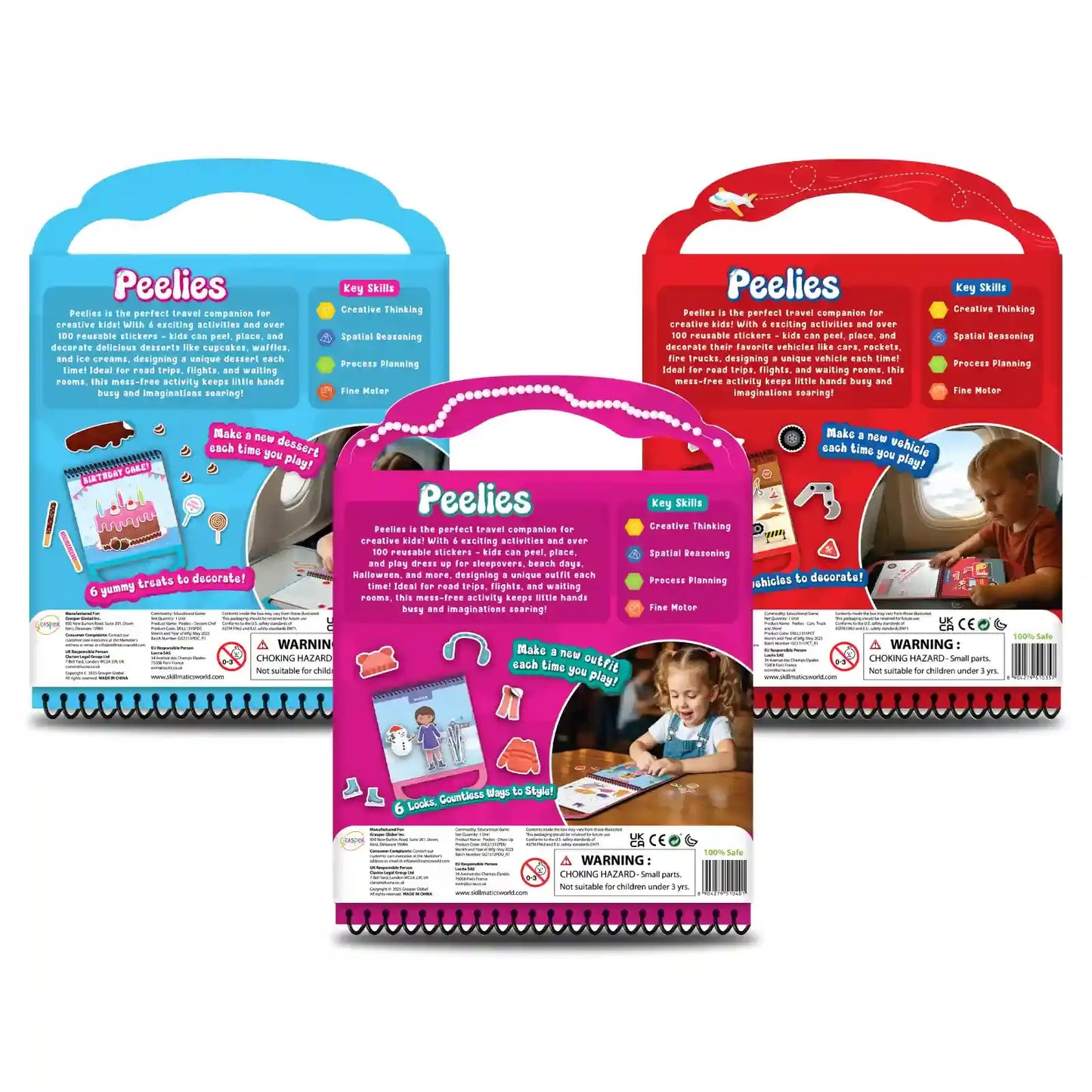 Peel, Place & Play Bundle (ages 3-7)