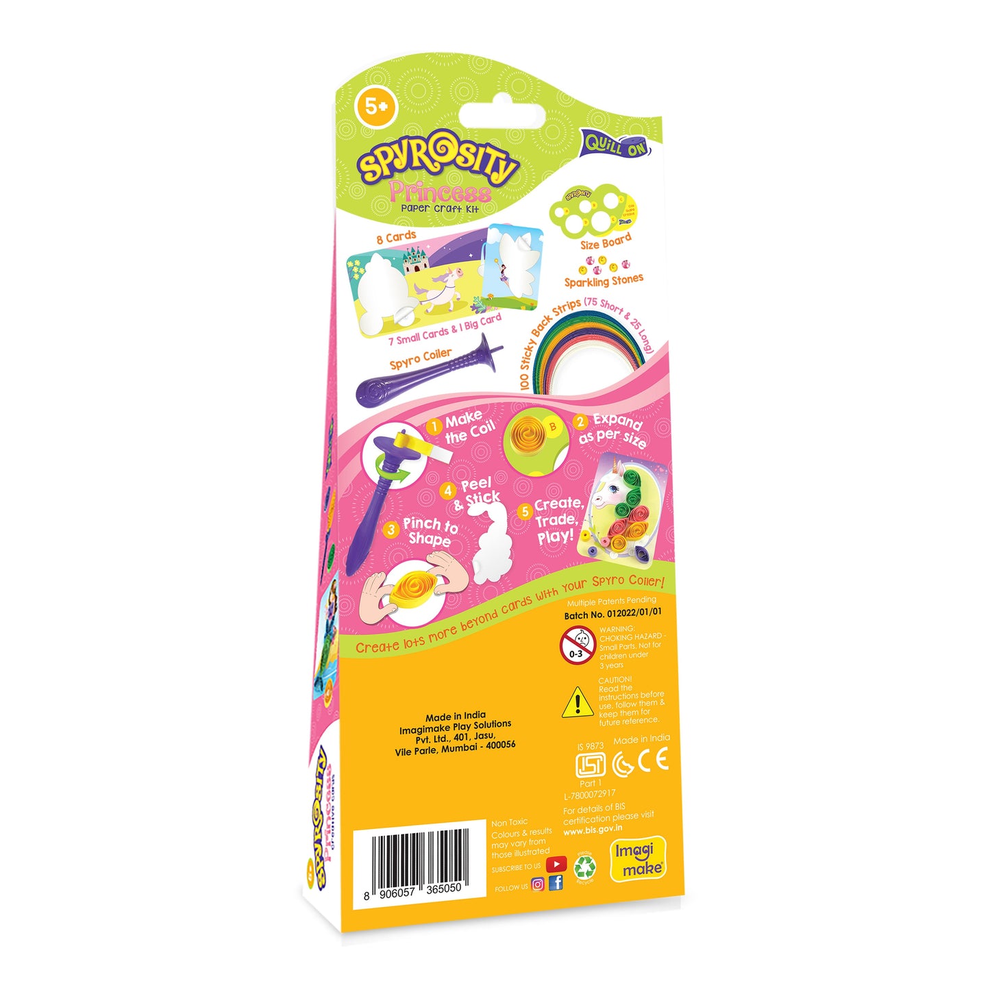 Spyrosity Princess Creative Cards