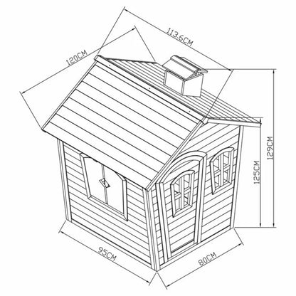 Backyard Discovery Playhouse Olaf