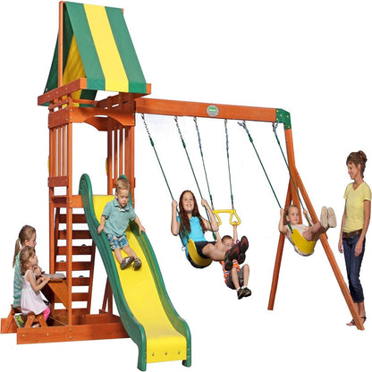 Backyard Discovery Sunnydale Wooden Play Tower