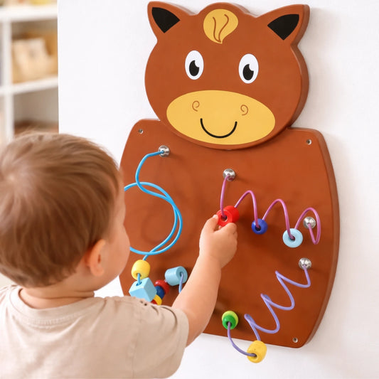 Bluebells Toys Wooden Bear Wall Toy Educational Toy