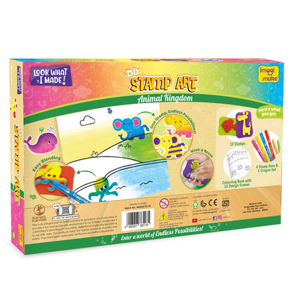 Stamp Art - Combo - Animal Kingdom, Food, Smiley