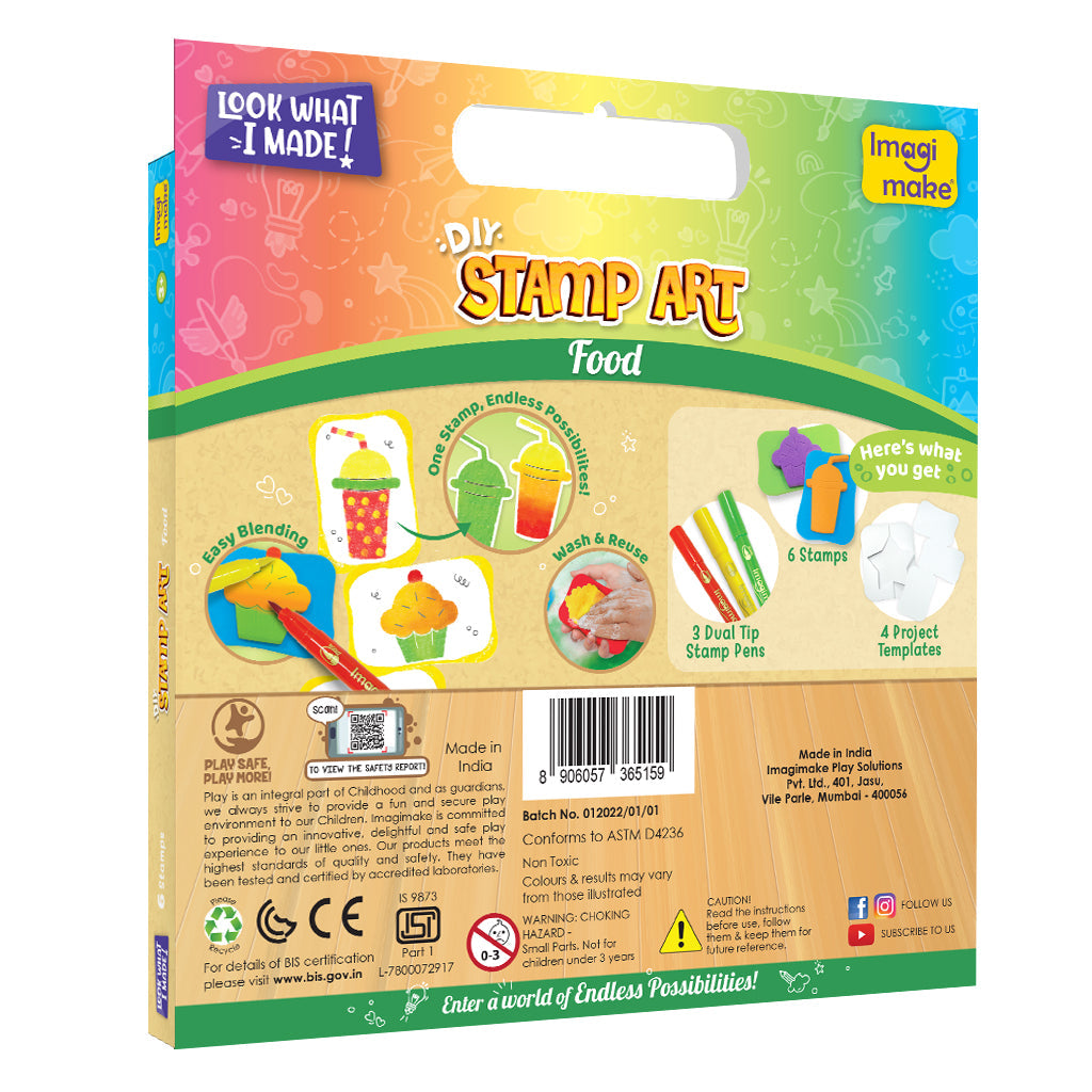 Pack of 12 Stamp Art Combo Set