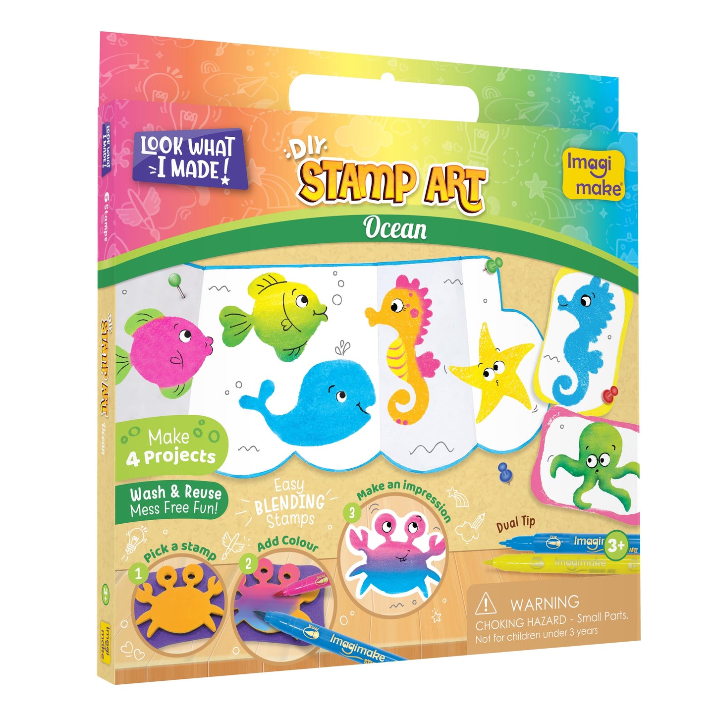 Pack of 12 Stamp Art Combo Set