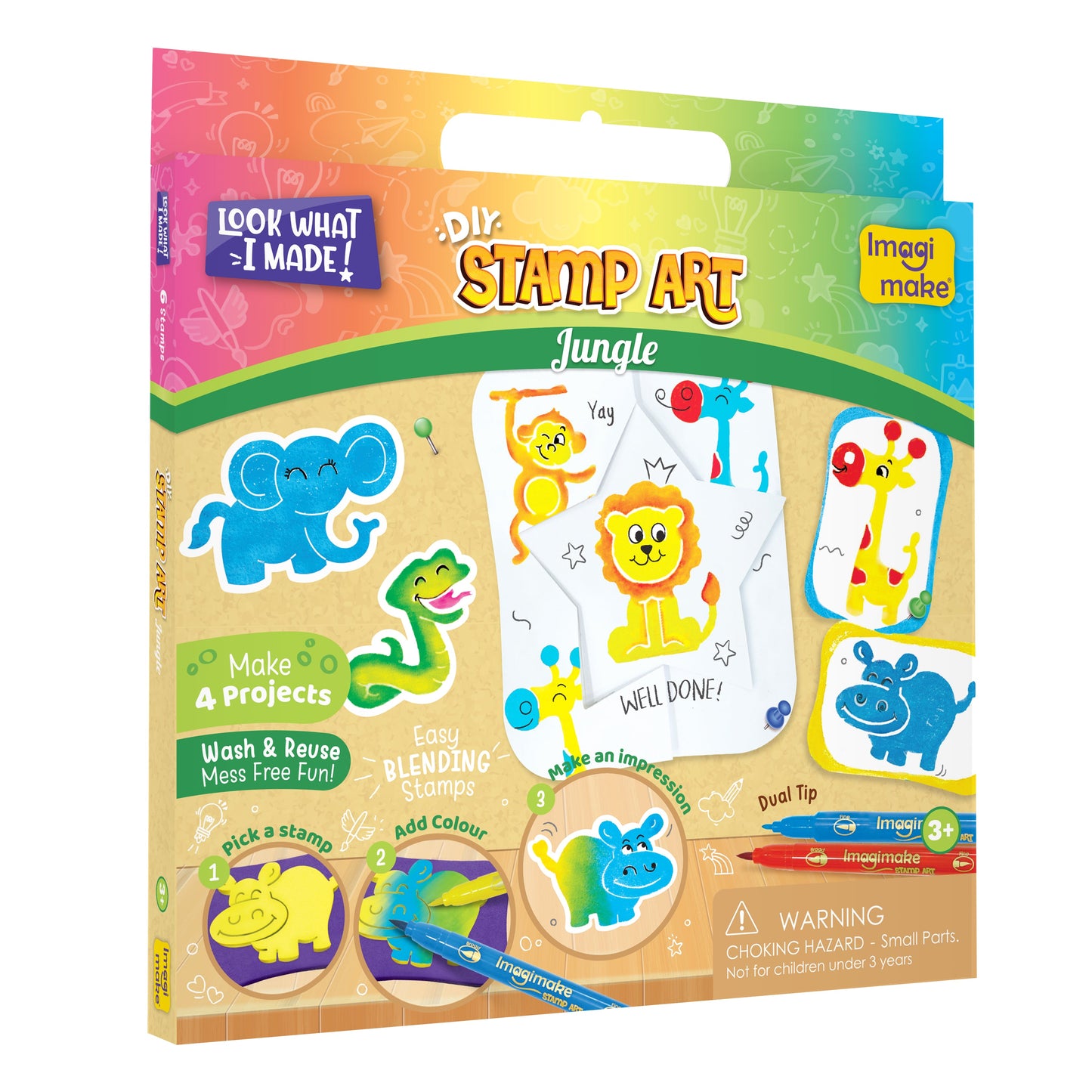 Pack of 6 Stamp Art Combo Set