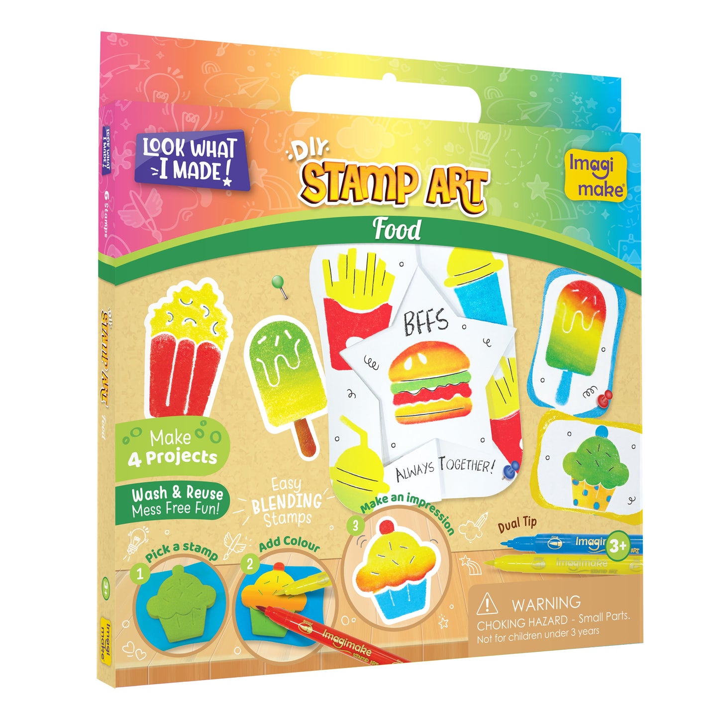 Pack of 12 Stamp Art Combo Set