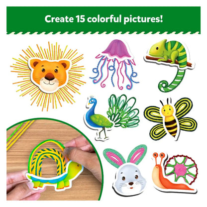 Waxy Window Art: Amazing Animals | Mess-Free Art for Kids (ages 5-12)