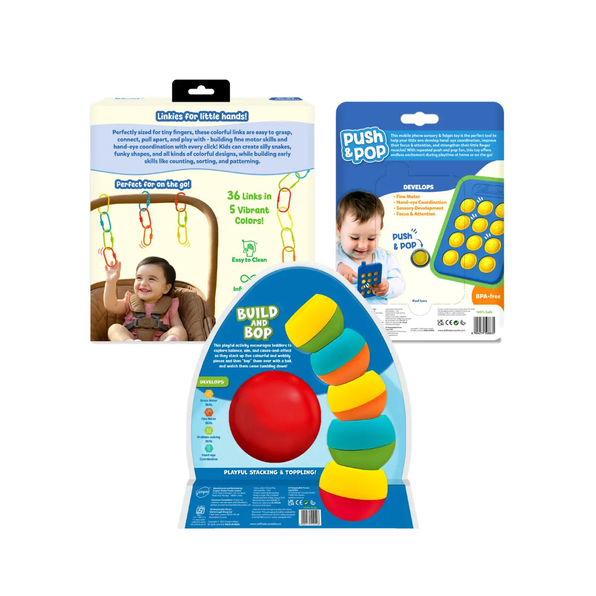 Link, Pop & Bop Trio (9 months-4 years)