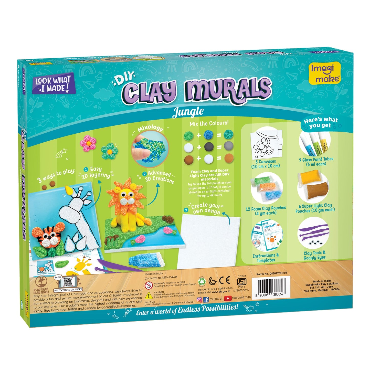 Clay Murals - Jungle